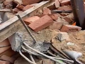 Four kids injured as Anganwadi building roof plaster gives way in Karnataka