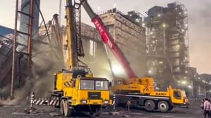 Two officials booked after smelting plant collapses in Chhattisgarh's Mungeli