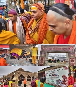 Maha Kumbh: Saints perform 'yagya' to promote cow protection, Sanatan Dharma