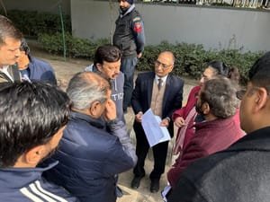 Gurugram: Minister visits proposed route of Metro expansion