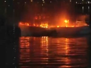 Injured youth in Hussain Sagar boat fire succumbs