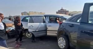 Bihar: Six vehicles collided with each other on Patna’s Marine Drive