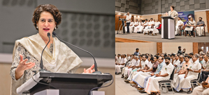 Priyanka Gandhi winds up three-day constituency tour, visit families killed by animals