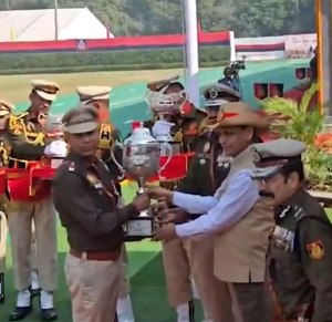 Union MoS Nityanand Rai honours brave Delhi Police personnel on 78th Raising Day