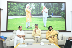 CM Naidu Seeks Center's Support to Complete Polavaram Project on War Footing