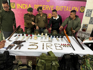 Manipur: 48 more looted arms including ammunition surrendered to police