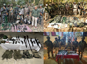 Manipur: Joint ops by Army, other forces lead to recovery of 114 arms, explosives