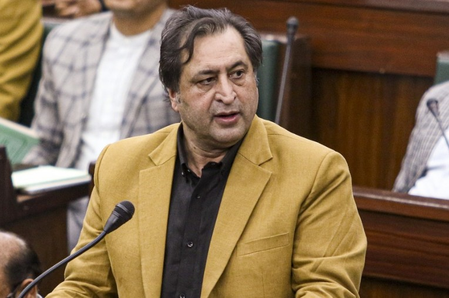 Sajad Lone calls J&K Budget a 'Parroted Narrative' of BJP