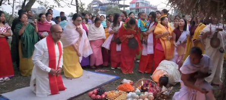 Ethnic violence-hit Manipur celebrates low-key Holi