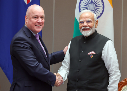 New Zealand PM Luxon to arrive in India today for historic five-day visit