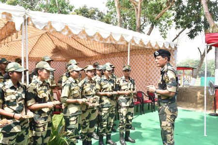 BSF DG reviews operational scenario, force’s preparedness in Mizoram, Assam