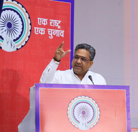 'If elections are held together, there will be less politics and more development'