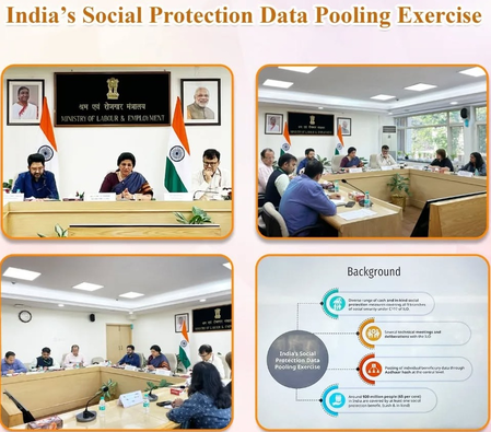 Data-pooling with ILO shows 65 pc Indians get benefits under social protection schemes