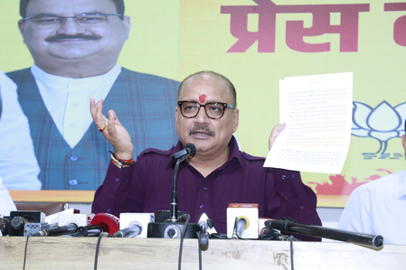 Atishi, Bharadwaj Fighting for Supremacy in Delhi AAP: BJP