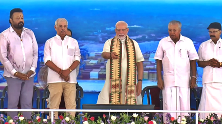 PM Modi inaugurates Rs 8,900 cr Vizhinjam port, calls it ‘big achievement in India’s maritime security’
