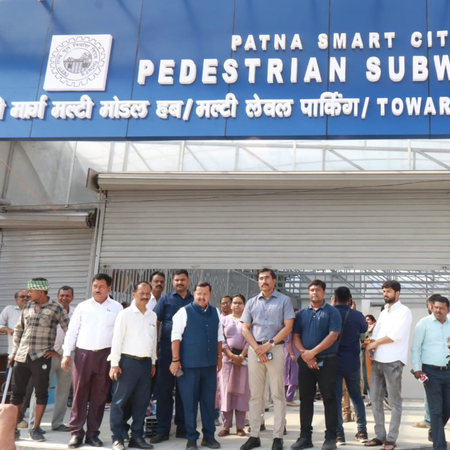 Bihar's first pedestrian subway nears completion in Patna: Minister