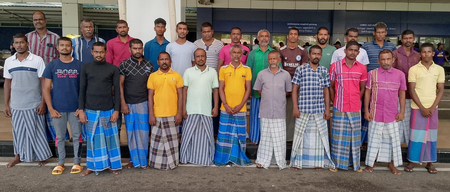 25 TN fishermen arrested by Sri Lankan Coast Guard return home