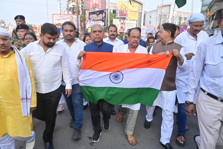 Congress holds 'Jai Hind Tiranga Yatra' in Ranchi to support 'Operation Sindoor', salutes armed forces