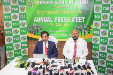 Tripura Gramin Bank posts net profit for second successive year