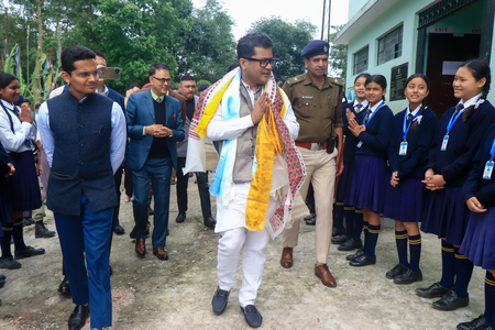 Union Minister Pabitra Margherita reviews development projects in Sikkim's Pakyong