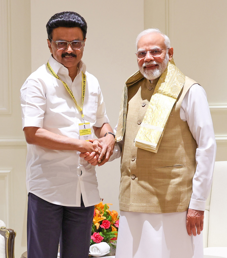 Stalin seeks 50 pc share in central taxes; calls for urban transformation mission and river rejuvenation projects