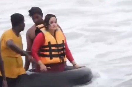 Narrow escape for Sourav Ganguly’s brother, his wife as speedboat capsizes in Puri Sea