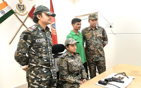 Maoist with Rs 4 lakh bounty surrenders in Odisha
