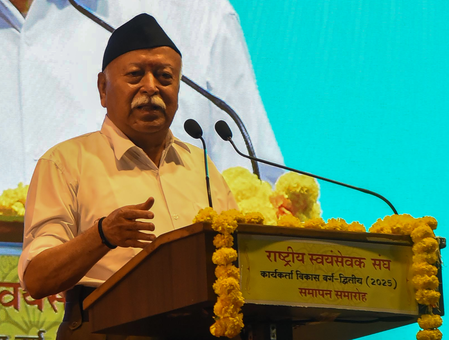 People speak good and bad about RSS but its work teaches them a lot: Mohan Bhagwat