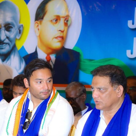 Azhar’s best wishes for son on appointment as Congress' Telangana General Secretary