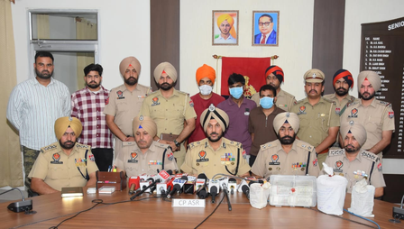 Punjab Police bust narco-hawala cartel, six held, 4 kg heroin seized