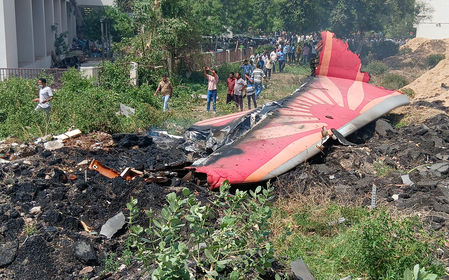 Deeply shocked, says Andhra Pradesh CM Naidu on Ahmedabad plane crash