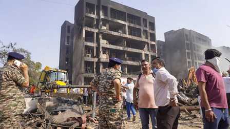 Army joins relief and rescue work at Ahmedabad Air India flight crash site
