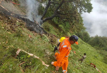 U'khand helicopter crash: Jaipur-based pilot to be identified through DNA testing