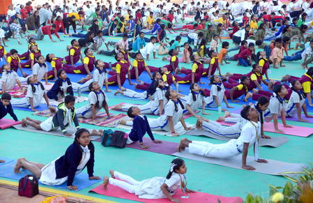 Over 20 lakh to perform yoga in Haryana on June 21