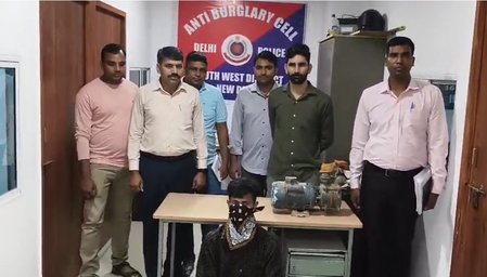 Delhi Police nab serial burglar after scanning 50 CCTVs