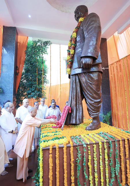UP CM pays tribute to Syama Prasad Mookerjee on his death anniversary, hails PM Modi govt for fulfilling his vision