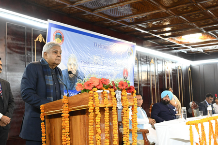 Emergency was nothing short of earthquake to destroy democracy: V-P Dhankhar