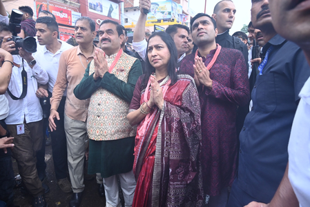 Gautam Adani, Family Attend Jagannath Rath Yatra in Puri
