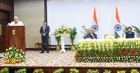 Preamble tampering a blot on Constitution, betrayal of Sanatan soul: VP Dhankhar