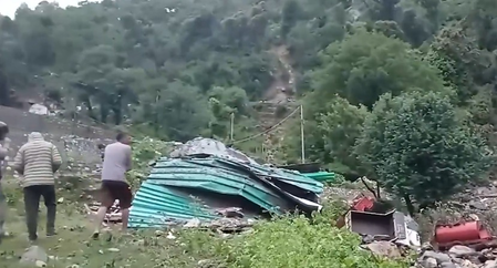 9 go missing after cloudburst in Uttarkashi, very heavy rain alert issued in parts of Uttarakhand (Ld)