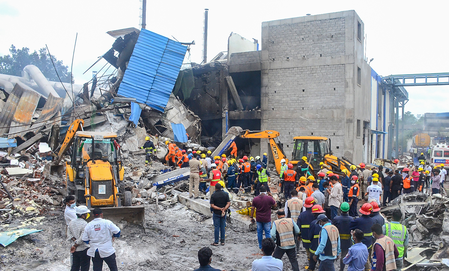 13 killed in chemical factory blast in Telangana (Roundup)
