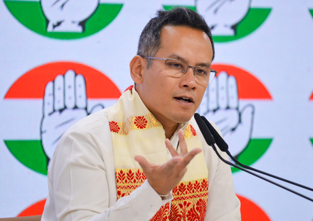 Are top officers of Indian Armed Forces on Pak's side: Gaurav Gogoi to Defence Minister