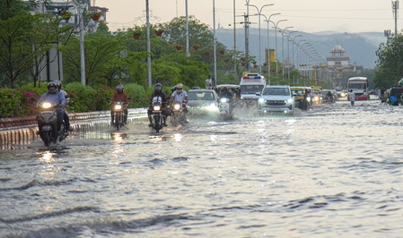 Rajasthan records 128 pc excess rainfall than normal in June