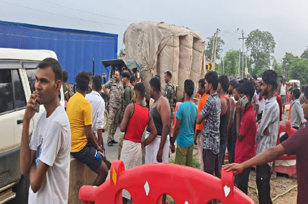 Criminals open fire at road construction site in Jharkhand’s Palamu, one labourer injured