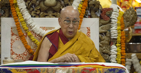 Dalai Lama attends 'Long Life Prayer' organised by Tibetan adminstration ahead of 90th birthday