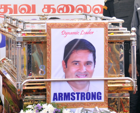 TN: BSP holds memorial rally on first death anniversary of K Armstrong’s murder