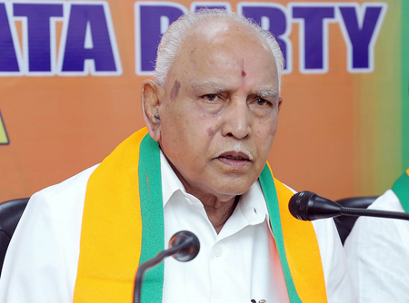 Yediyurappa demands apology from Priyank Kharge for remarks on banning RSS