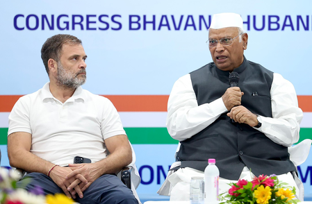 Rahul Gandhi, Malikarjun Kharge in Assam today, to interact with party functionaries