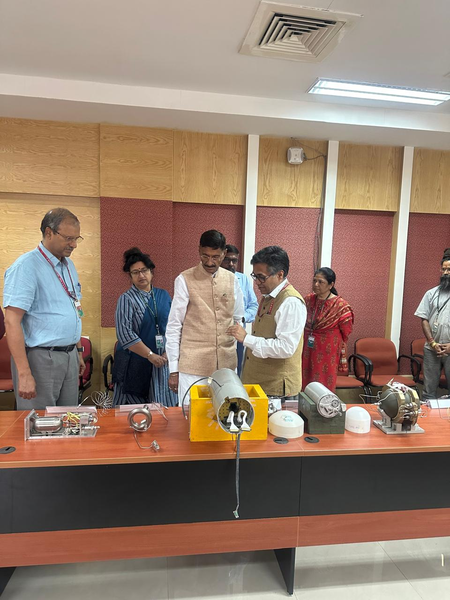 MoS Sanjay Seth visits missile complex in Hyderabad, hails DRDO scientists