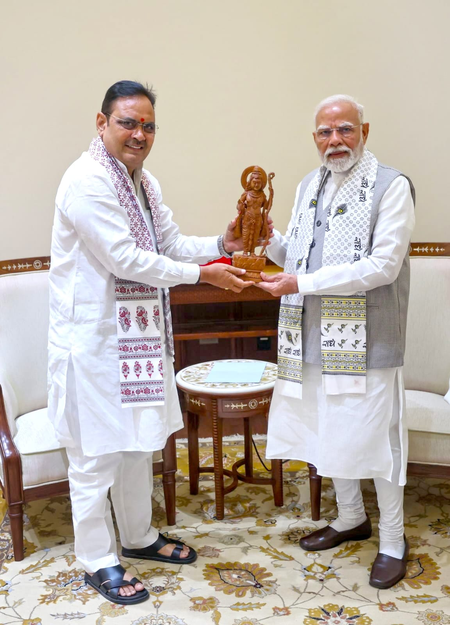 Rajasthan CM meets PM Modi, discusses state's development